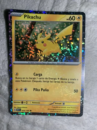 Cartas Pokemon Pikachu Holo Promo Mcdonalds 151 Espaol | Envo gratis Cartas Pokemon Pikachu Holo Promo Mcdonalds 151 Espaol | Envo gratis