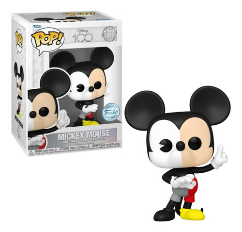 Mickey Mouse Funko Pop 1311 / Exclusivo Original Disney 100