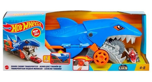 Remolque Tiburón Shark Set De Juego Hot Wheels City