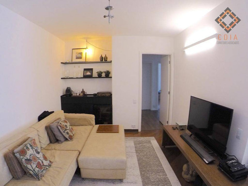 Imagem 7 de 23 de Apartamento Com 3 Dormitórios À Venda, 116 M² Por R$ 1.328.750,00 - Moema - São Paulo/sp - Ap54726