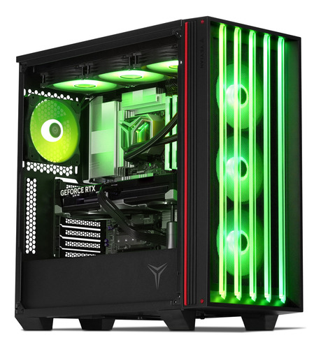Pc Gamer Yeyian, Nvidia Geforce Rtx 5090 32gb Gddr7, Amd Ryzen 9 7950x 5.7 Ghz, 64gb Ddr5 5600mhz, 1tb Nvme M.2 Gen 4, 2tb Hdd, 1000w Platinum, Enfriamiento 360mm, Wifi 5.3,bluetooth,