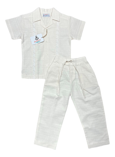 Conjunto Guayabera 96 Tallas 5 - 10