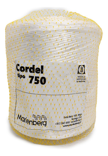 Cordel Marienberg Tipo 750, Resistente Polipropileno