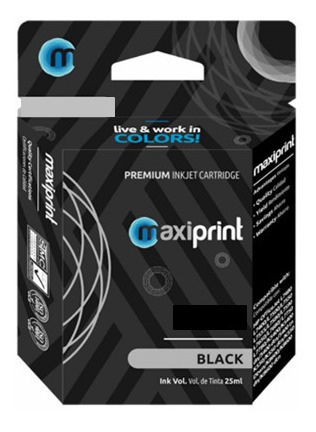 Cartucho Maxiprint Compatible Hp 21k