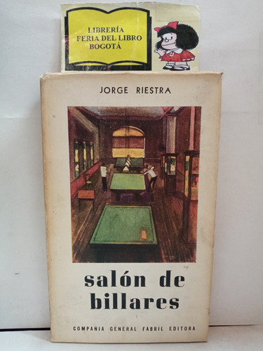Salón De Billares - Jorge Riestra - Novela - Fabril - 1960