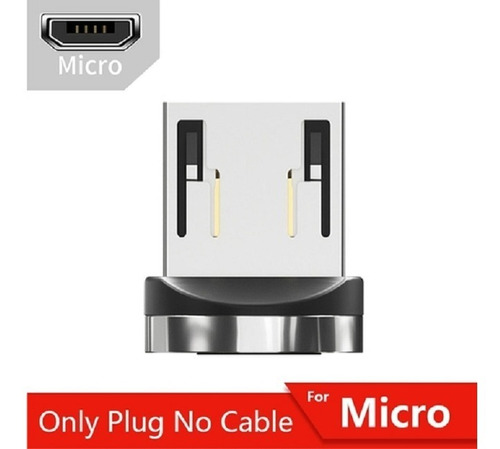 Imagem 2 de 7 de Cabo Micro-usb Magnético Essager Arredondado 1m 3a Original