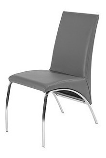 Silla Piel Vip Gris Lisa - Gris Këssa Cdmx