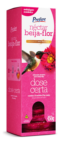 Ração Néctar Beija-flor (dose Certa) Prefere - 450g