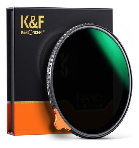 Filtro Lente Nano-x Nd2 A Nd400 58m Variável - K&f Concept