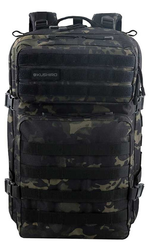 Mochila Tactica  Militar Asalto 45 Lts Impermeable Trekking 