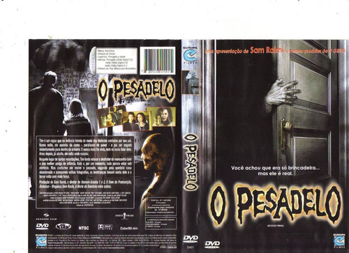 Dvd O Pesadelo - Sam Raimi, Suspense, Original