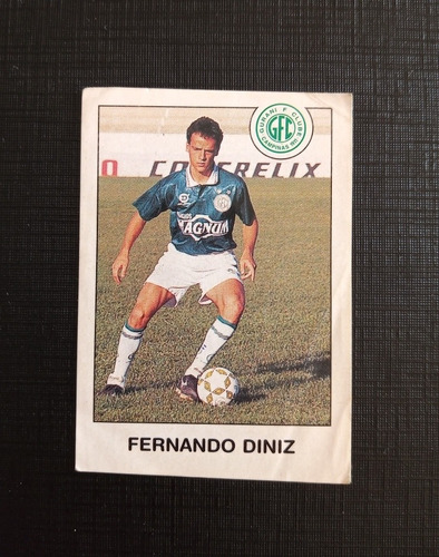 Figurinha Guarani Fernando Diniz Campeon. Brasileiro 95 F007