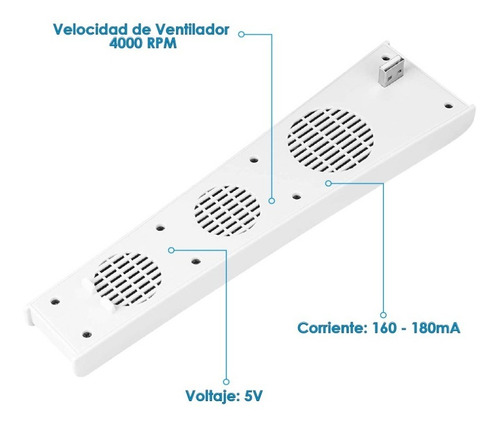 Ventilador Enfriador Compatible Con Playstation 5 Ps5