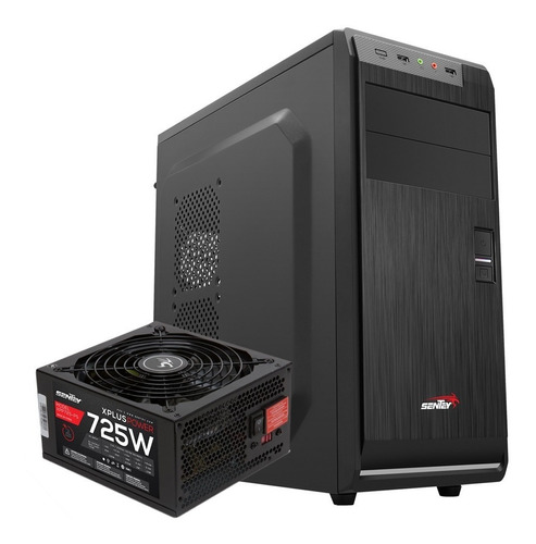 Fuente Sentey Xcp630w Real + Gabinete Pc Sentey G28 Power