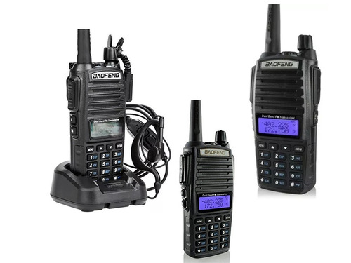  Pack 3 Radios Transmisor Baofeng Uv-82 Dual Banda