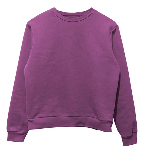 Buzo Básico Frisa De Algodón Shela Mujer - Talles Xs Al L