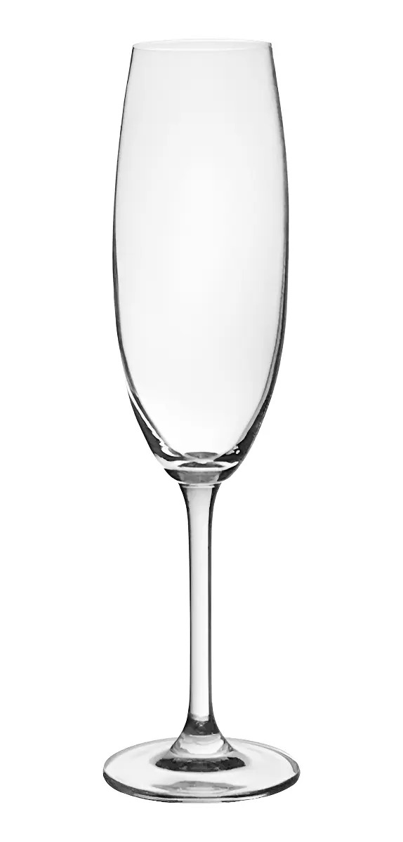 Taça Bohemia Crystal Champanhe 220ml Cristal Ecológico Titânio