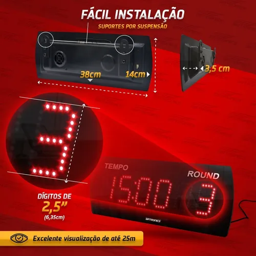 Cronometro led grande clearance