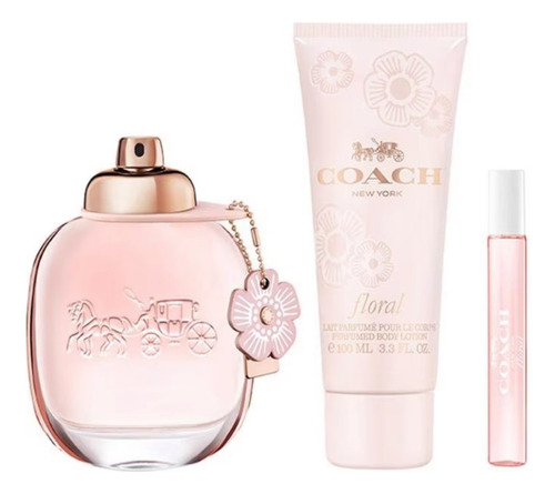 Set Coach New York Floral 90 Ml Dama