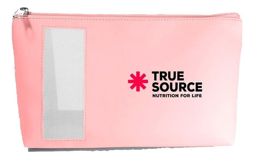 Bolsa Bag Necessaire Organizador Rosa True Source Cor Rosa-claro