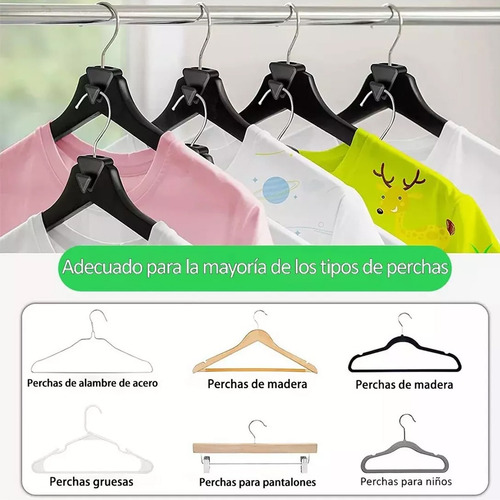 Gancho De Conexión Triangular Para Colgador De Armario, 48 P