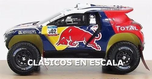 Peugeot 2008 Dkr Dakar 2015 #302 Peterhansel - P Spark 1/43 Peugeot 2008 Dkr Dakar 2015 #302 Peterhansel - P Spark 1/43