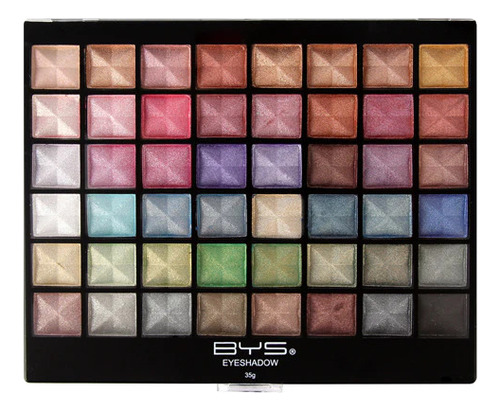 Paleta De Sombras Bys 48 Tonos Colores Sorprendentes