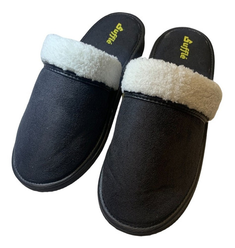 Pantuflas Mujer Suffle Corderito Polar Invierno Abrigada