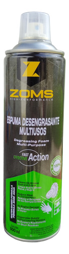 Limpiador Desengrasante De Motores En Espuma 500 Ml