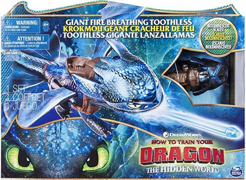 Dragones 6045436 Dreamworks, Gigante Sin Dientes, De 20 PuLG