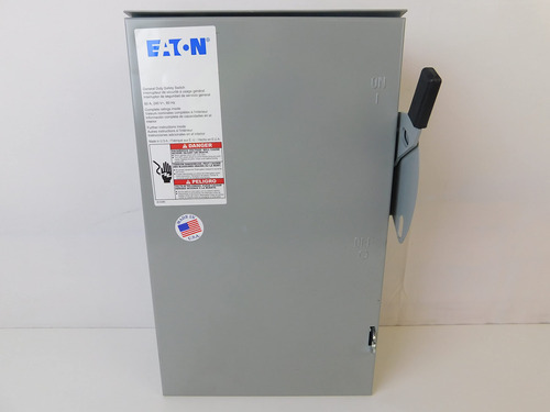 Interruptor Seguridad Eaton Tipo Dg No Fusible Nema Color