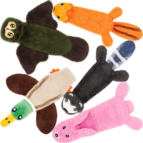 Botella De Agua Dog Squeaky Toys Fireor, Arrugada, Sin Relle