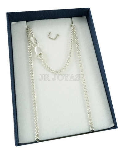 Imagen 2 de 6 de Cadena Plata 925 Groumet 2mm Mujer Hombre Jr Joyas