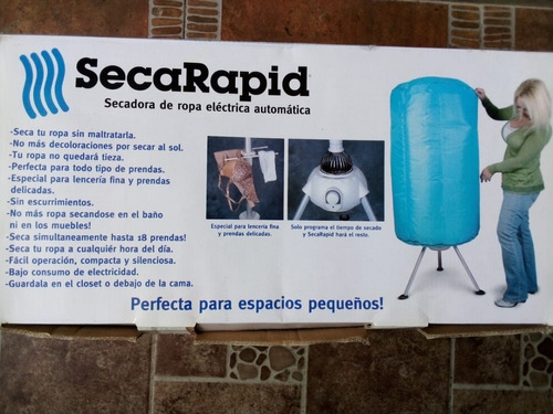 Secadora De Ropa Portátil Secarapid