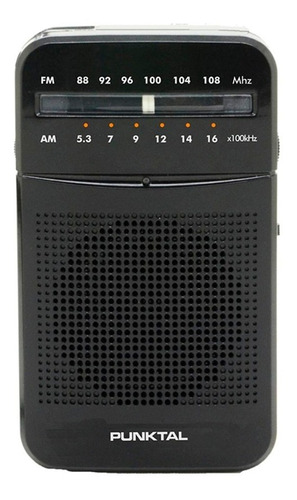 Radio Portátil Portable Clásica Fm/am Punktal Pk-24