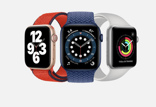 Film Templado Hidrogel Para Smartwatch Apple Watch Pack 6uni