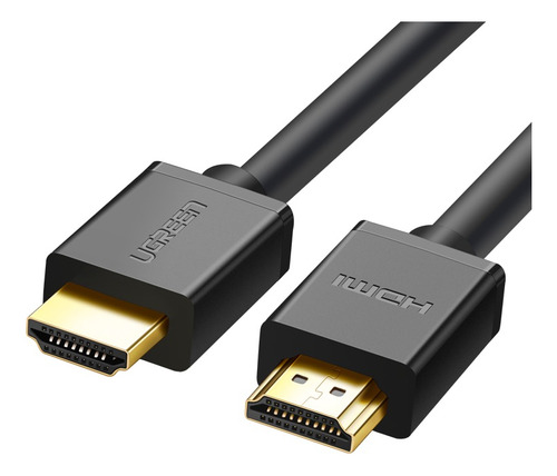 Ugreen Cable Hdmi V2.0 A Hdmi 4k 3d 0.5metros Ps4 Ps3 Tv Pc