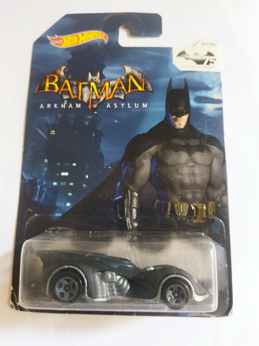 Hot Wheels Serie 75 Batman Arkham Asylum Batimovil 7/8 Ba2