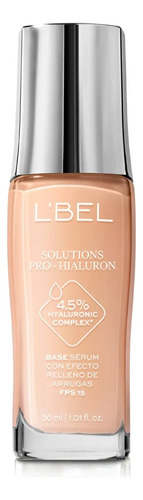 Pack Base De Maquillaje Solutions Pro Hialuron De Lbel Champagne