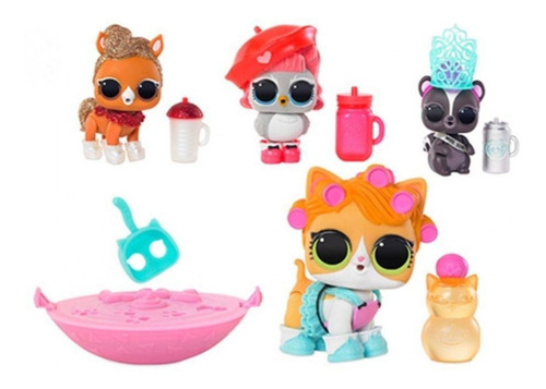 Brinquedo Lol Mini Boneca Surpresa Lol Pets Série 3