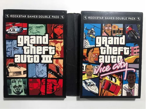 Grand Theft Auto III + Vice City Double Pack Ps2 (Jogo GTA