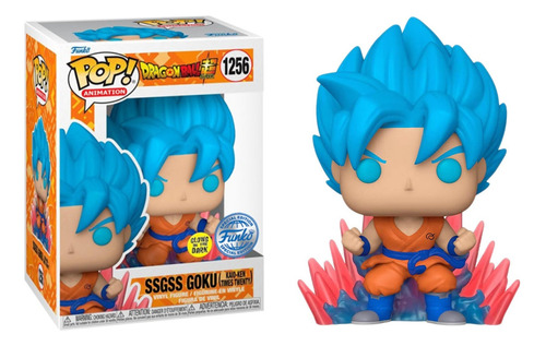 Funko Pop! Ssgss Goku Kaio Ken - Dragon Ball 1256 - Arkadia