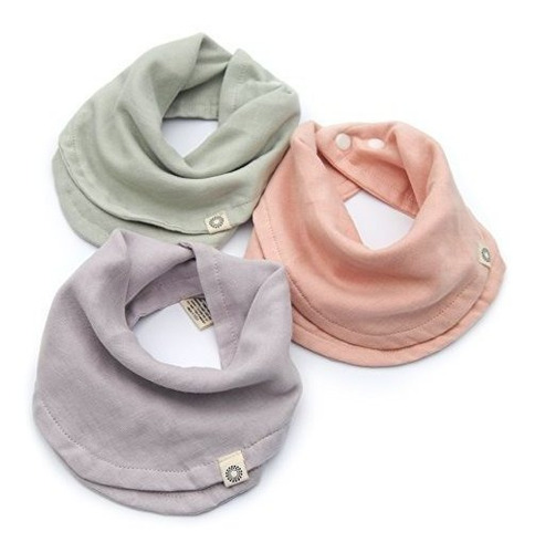 Indi By Kishu Baby Girl Bibs Babero Sinfin Organico Babero