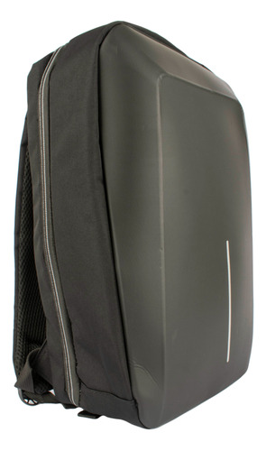 Mochila Porta Notebook Negro Espalda 45cm