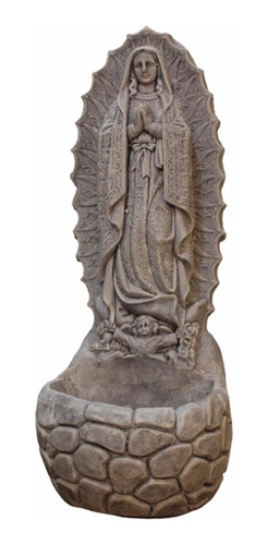 Virgen De Guadalupe Maceta Exterior Religiosa