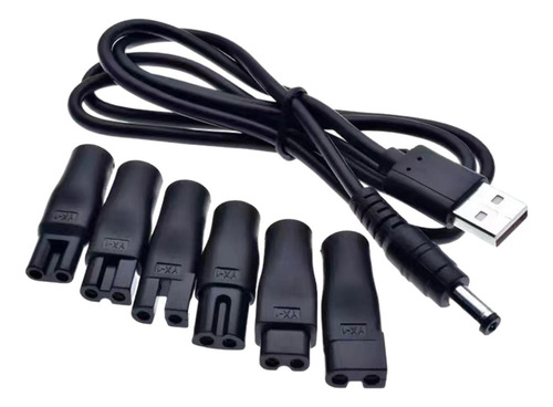 Conector Convertidor De Carga For 6 Piezas Y Cable Usb
