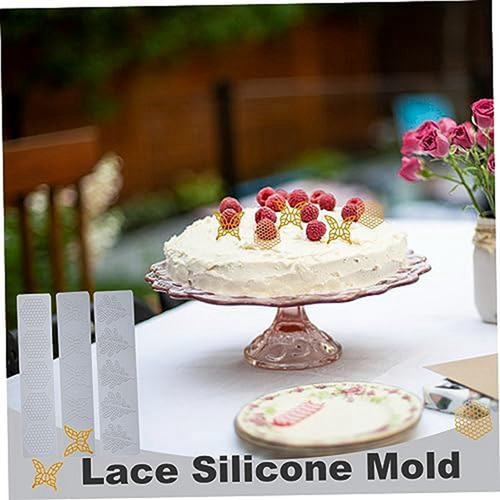 Molde Para Fondant Para Tartas, 3 Piezas, Forma De Panal De