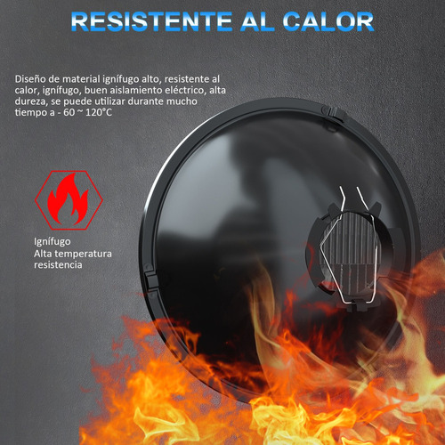 Para D 2pc 7 Pulgadas Redondo Faros Carcasa De Vidrio,