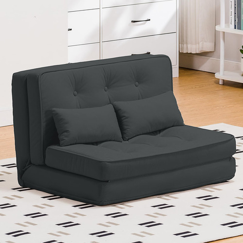 Comhoma Sofá Cama Plegable Silla Convertible Con Almohadas