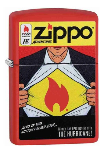 Encendedor Zippo Comic Design Modelo Zp233